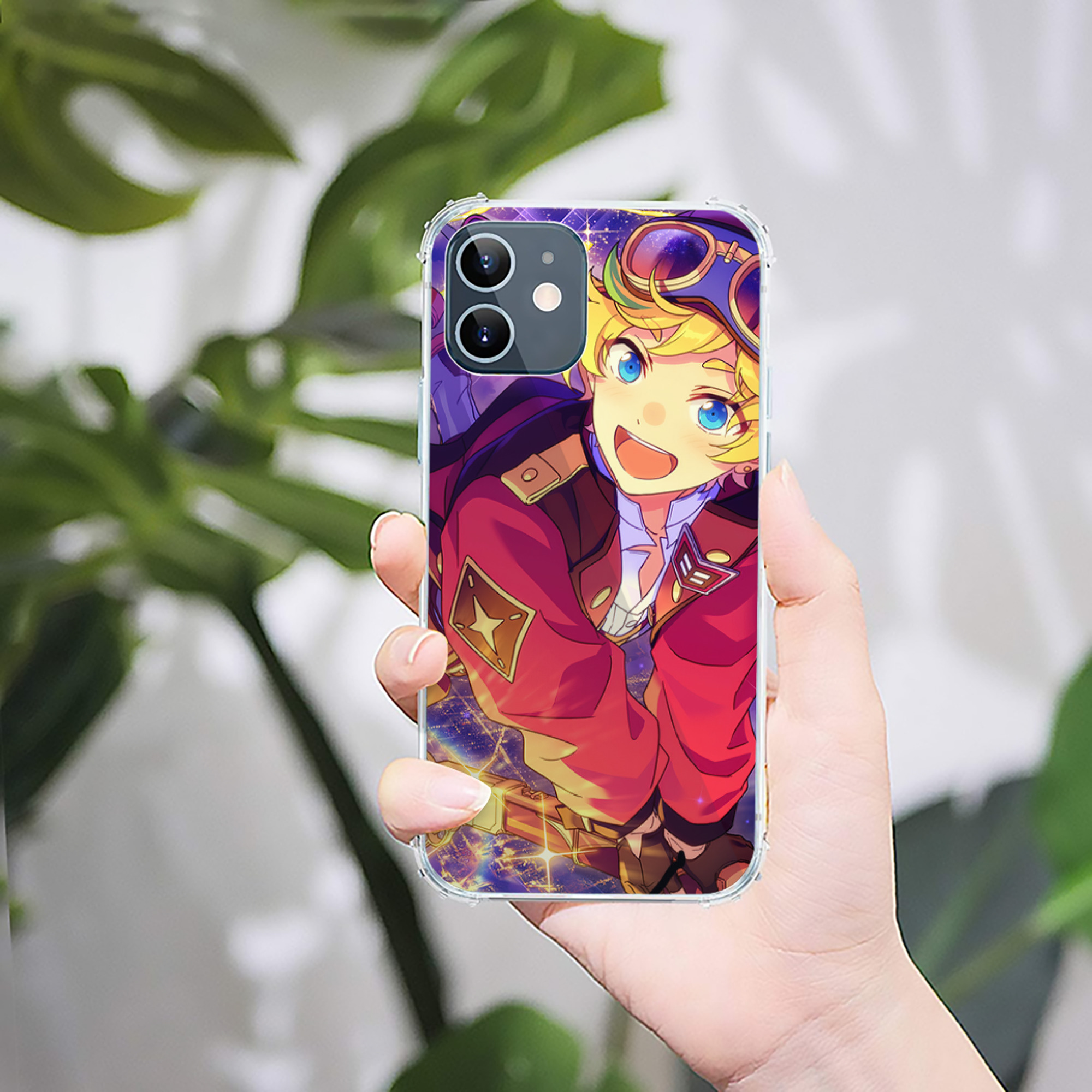 （画像用） あんさんぶるスターズ! Ensemble Stars 【iPhone 12シリーズ対応】透明スマホケース（クリアソフトケース）